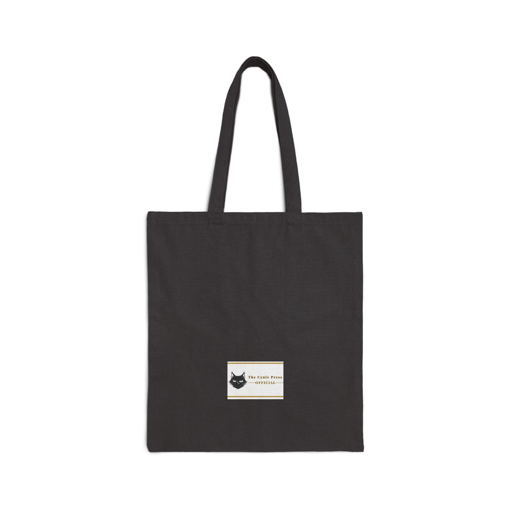 Caffeine Spite Quote Tote Bag | Cotton Canvas Carryall | SanctuaryEssentials