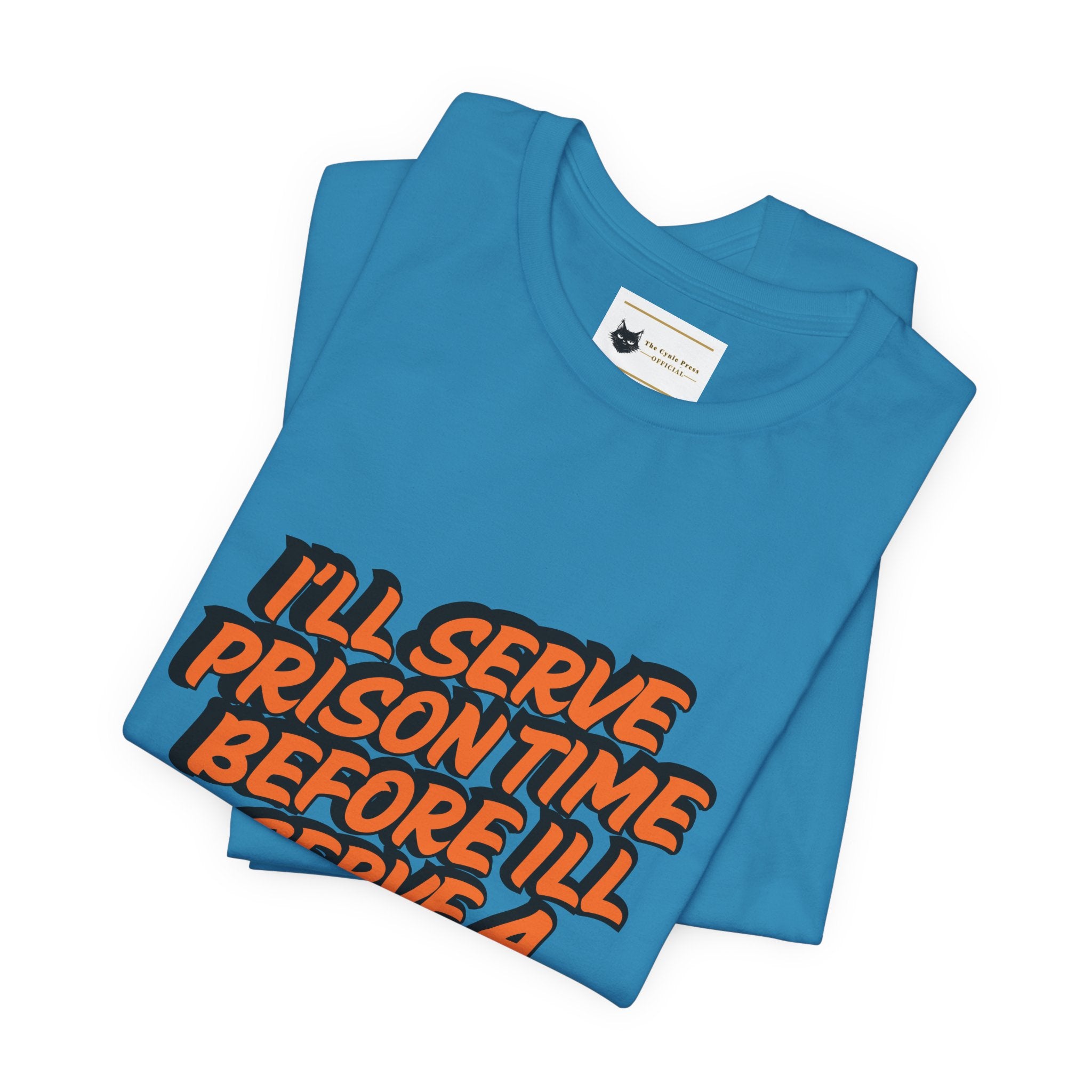 Je purgerai ma peine de prison avant de porter un t-shirt Danny MNW | T-shirt graphique à message