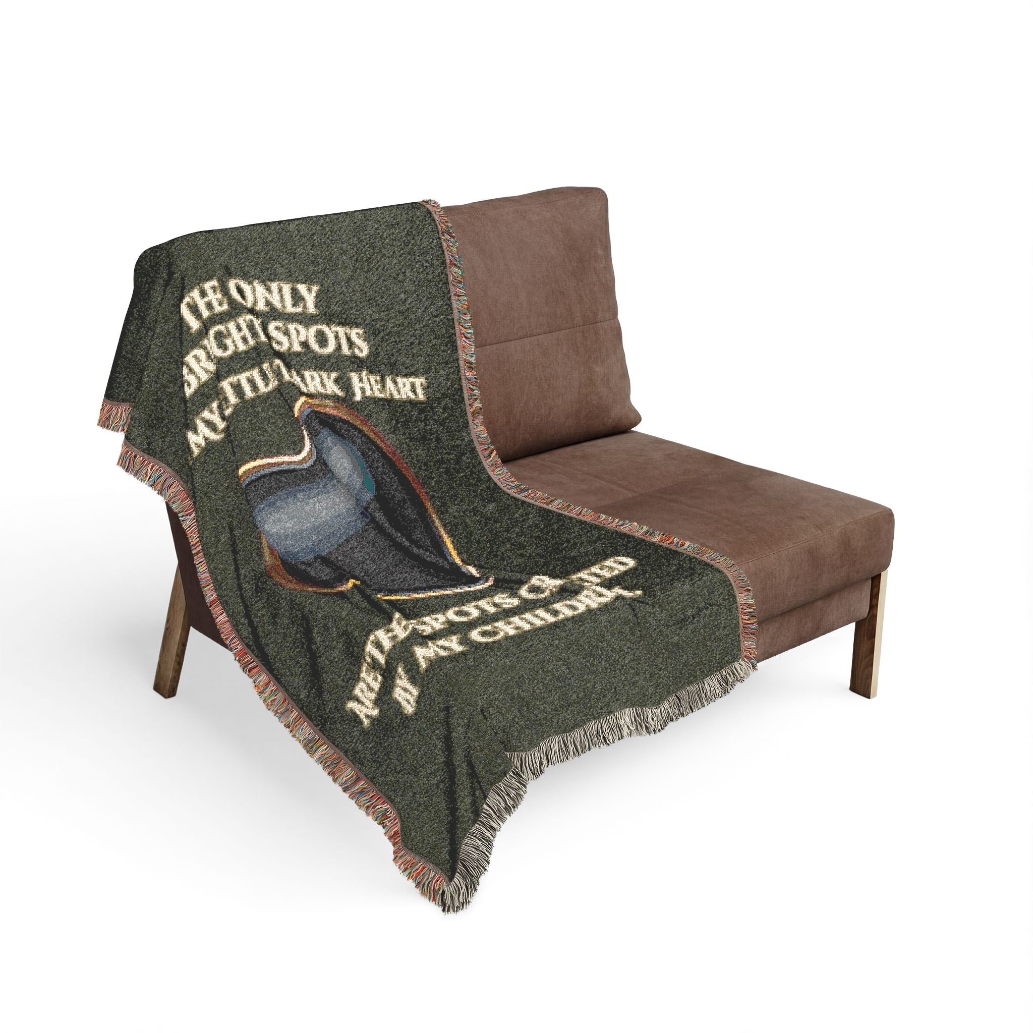 My Little Dark Heart _ Woven Blanket _ Personalization | SanctuaryEssentials