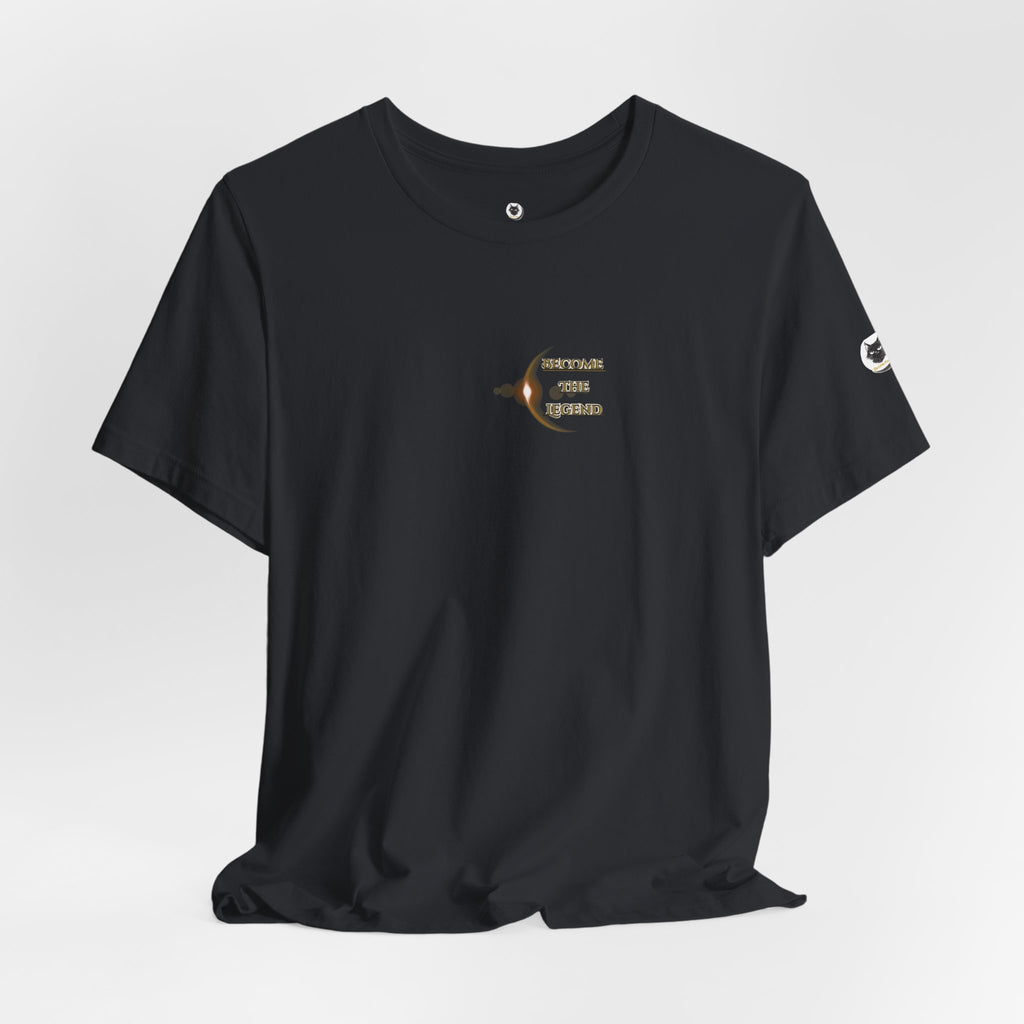 Unisex Graphic Tee | Wander Into The Woods Gothic T-Shirt | Retro Dark Fantasy Legend Apparel | Unisex Jersey Short Sleeve Tee