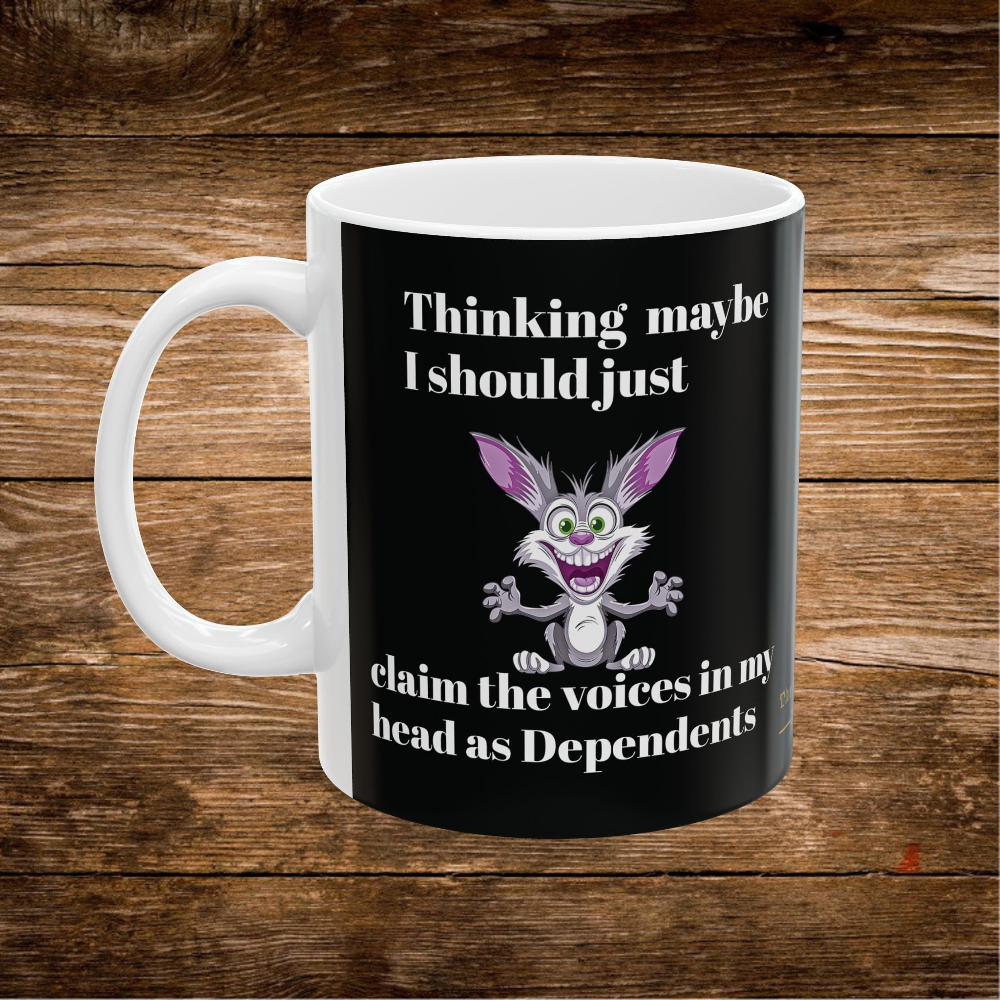 "...Claim them as Dependents_Tax-Time Humor_ Ceramic Mug | Funny Budget Coffee Quote- homegoods_ SanctuaryEssentials