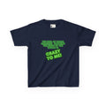 Calculus Funny Quote Kids Tee | Green Text 'Crazy To Me'