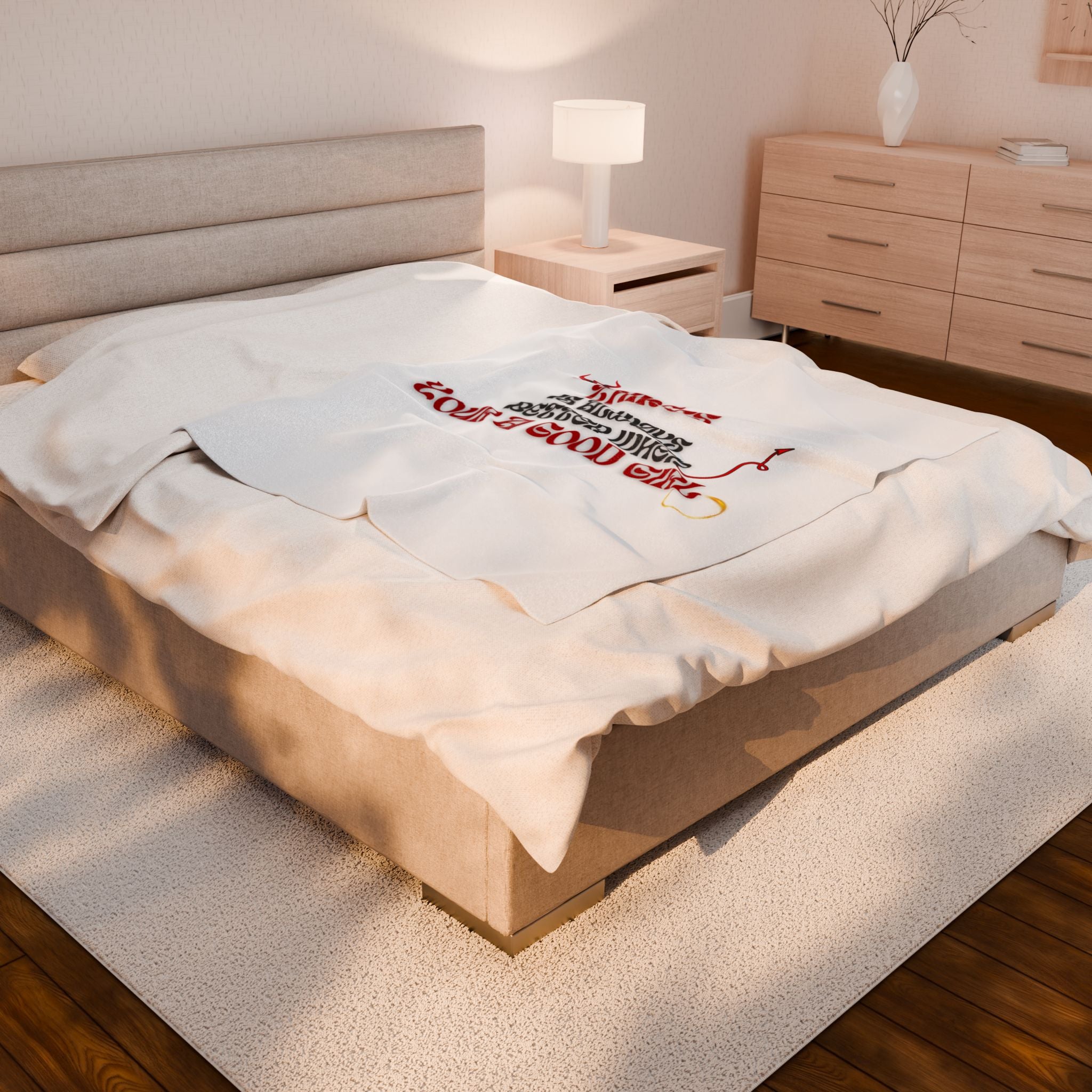 Doing Bad Things| Flirty, Adult, "Good Girls" Cozy Throw | SanctuaryEssentials - The Cynic Press Official