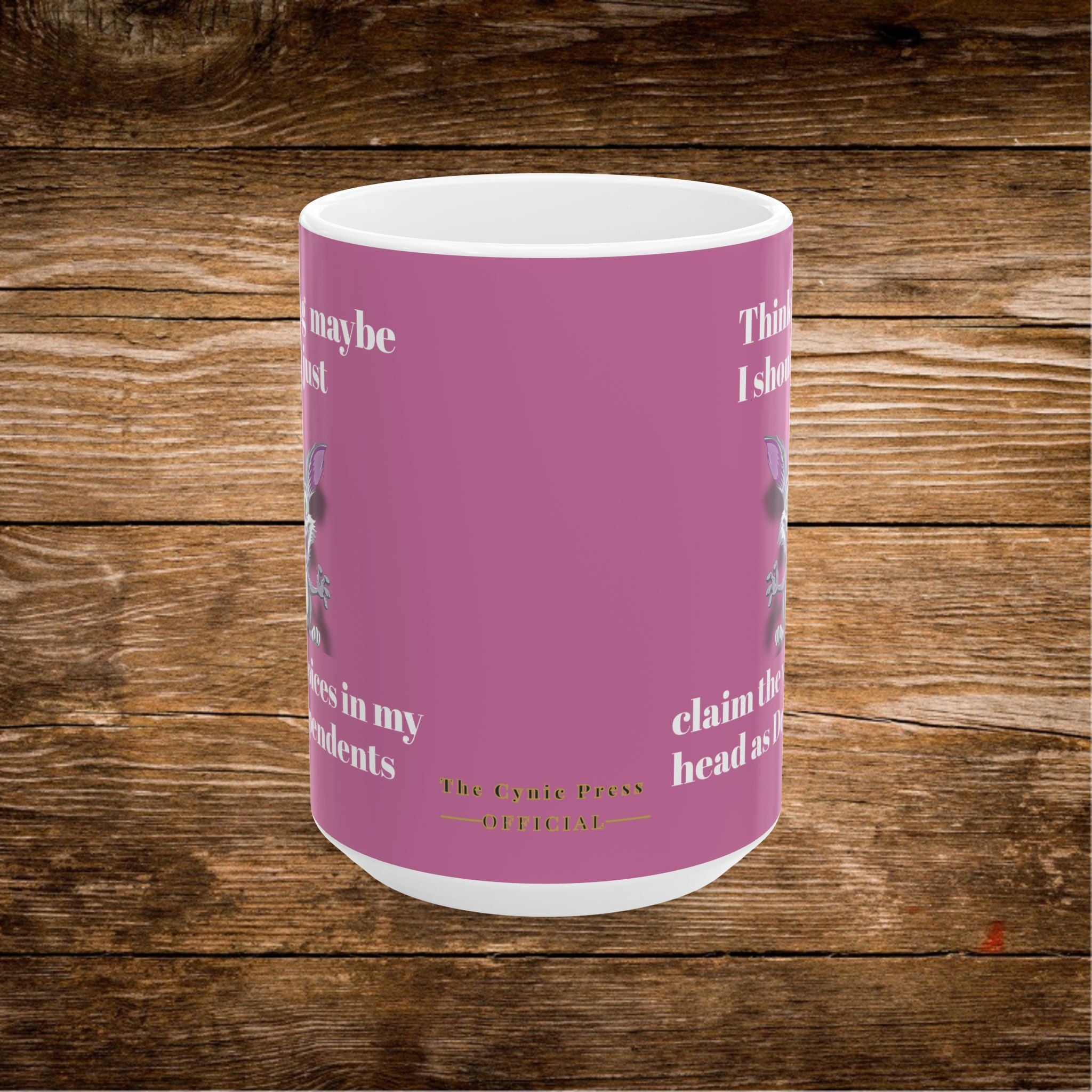 "...Claim them as Dependents_Tax-Time Humor_ Ceramic Mug | Funny Budget Coffee Quote- homegoods_ SanctuaryEssentials