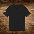 T-shirt panneau d'avertissement "Pas amical" | Ne touchez pas, je touche en retour