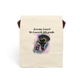 Jinx & Nova Adventure Lunch Bag | Personalized Kids BMX Alien & Cat Lunch Box | Custom School Lunch Tote