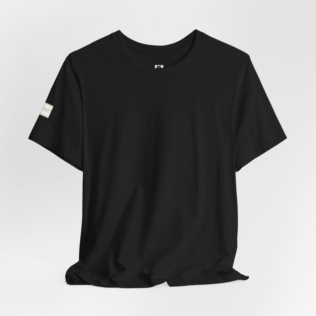 T-shirt panneau d'avertissement "Pas amical" | Ne touchez pas, je touche en retour