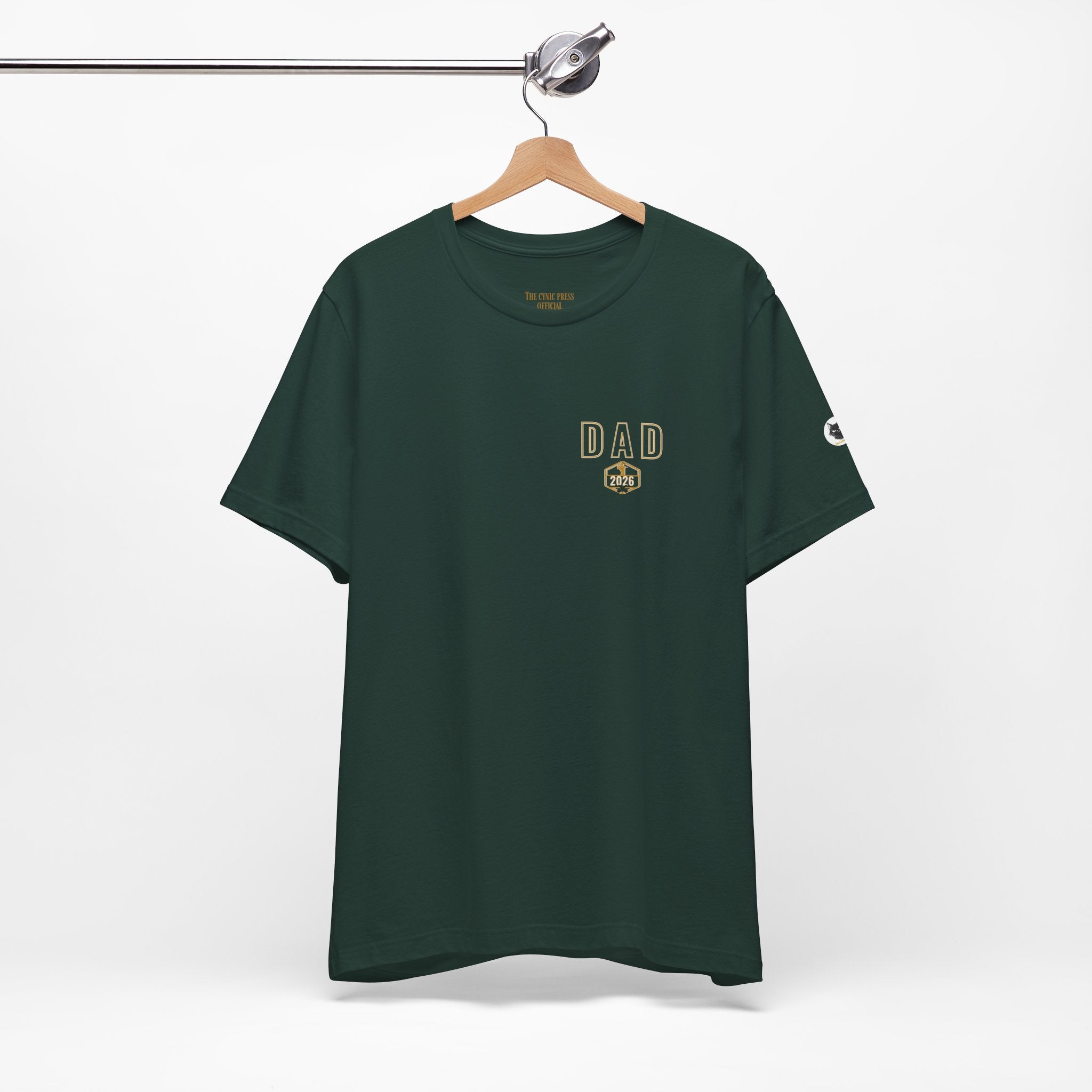 Personalized Father's Day Golf Shirt | Custom Last Name Dad Golf Tee | Kids Names on Golf Balls Shirt Gift for Dad Grandpa