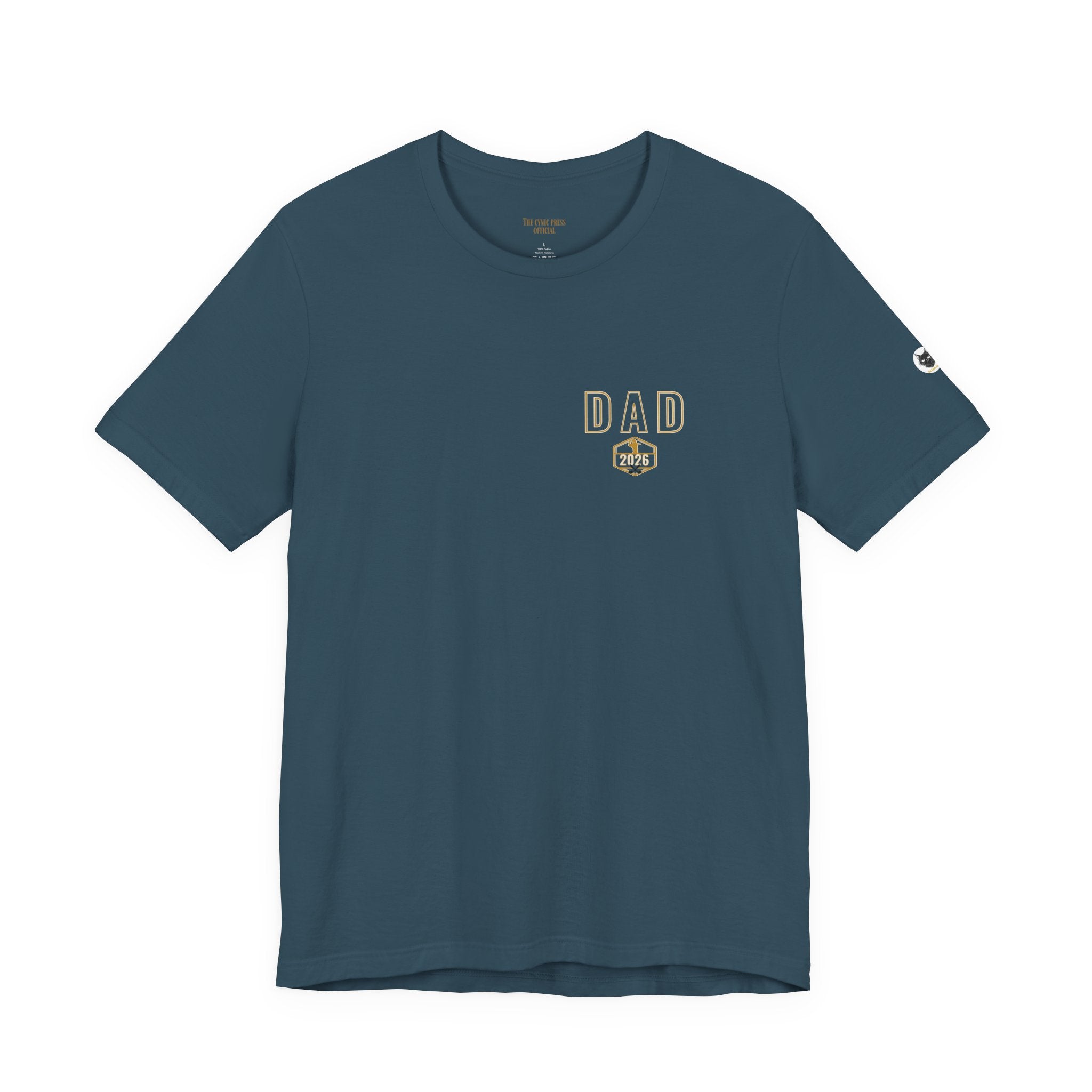 Personalized Father's Day Golf Shirt | Custom Last Name Dad Golf Tee | Kids Names on Golf Balls Shirt Gift for Dad Grandpa