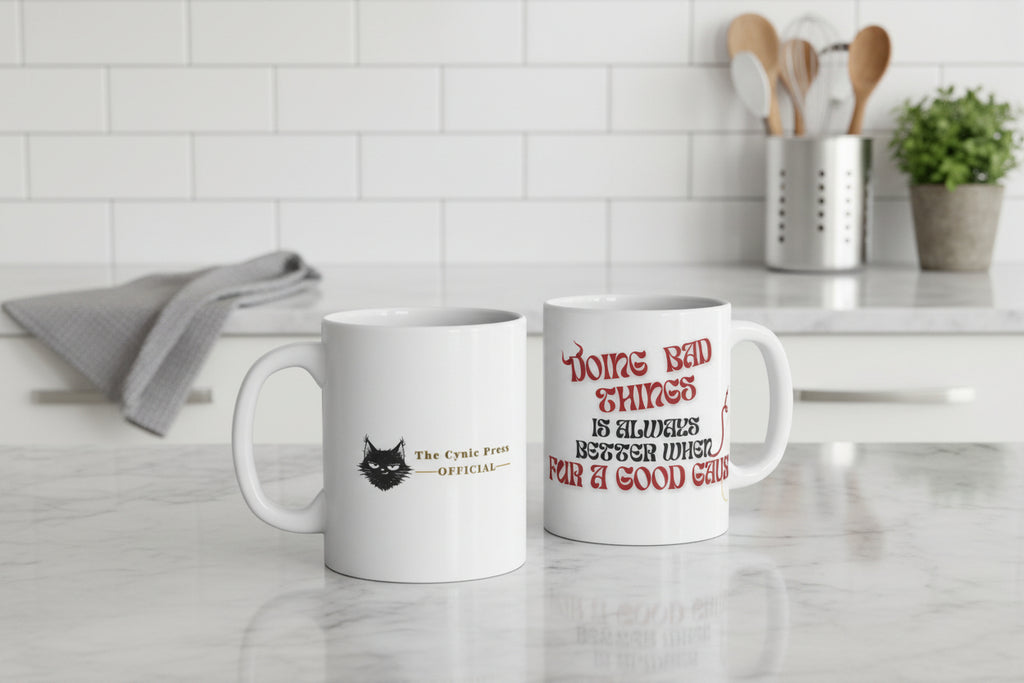 Ceramic Mug — A playful reminder of our duality