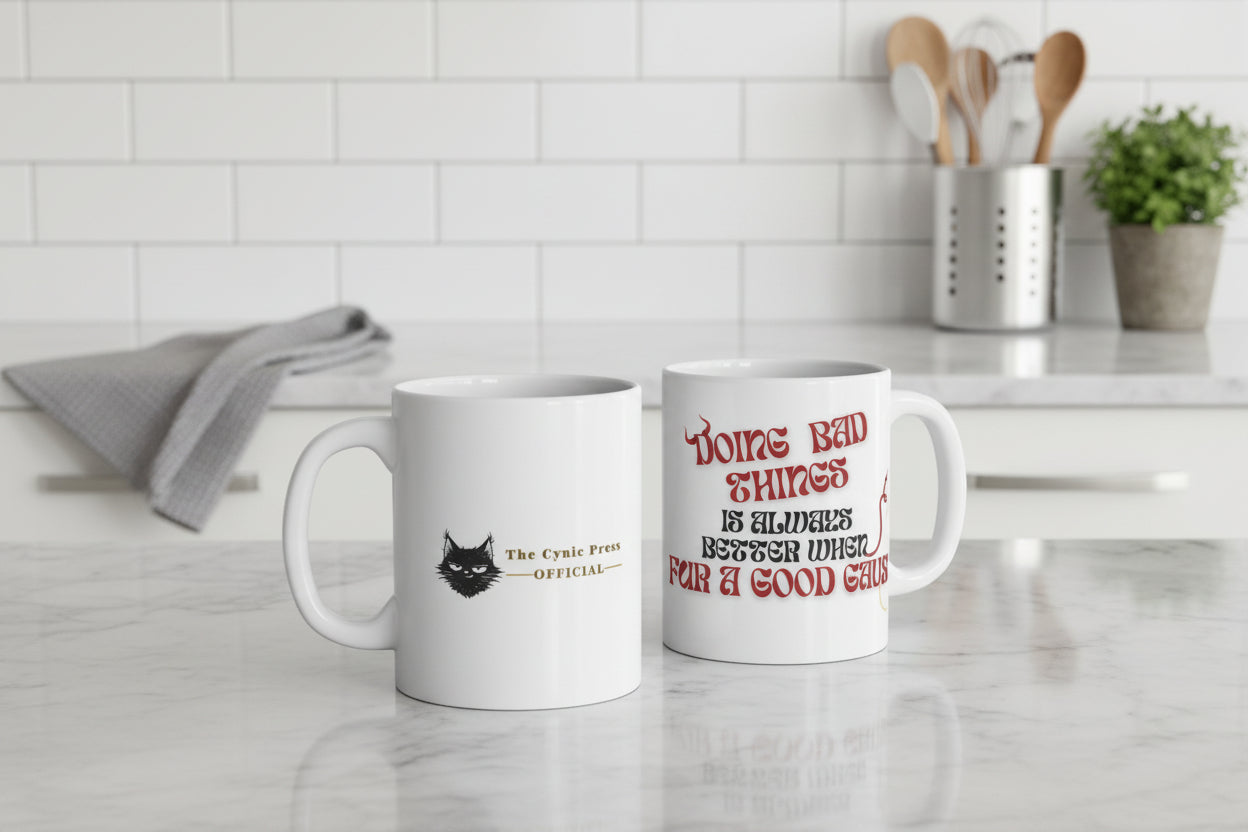 Ceramic Mug — A playful reminder of our duality