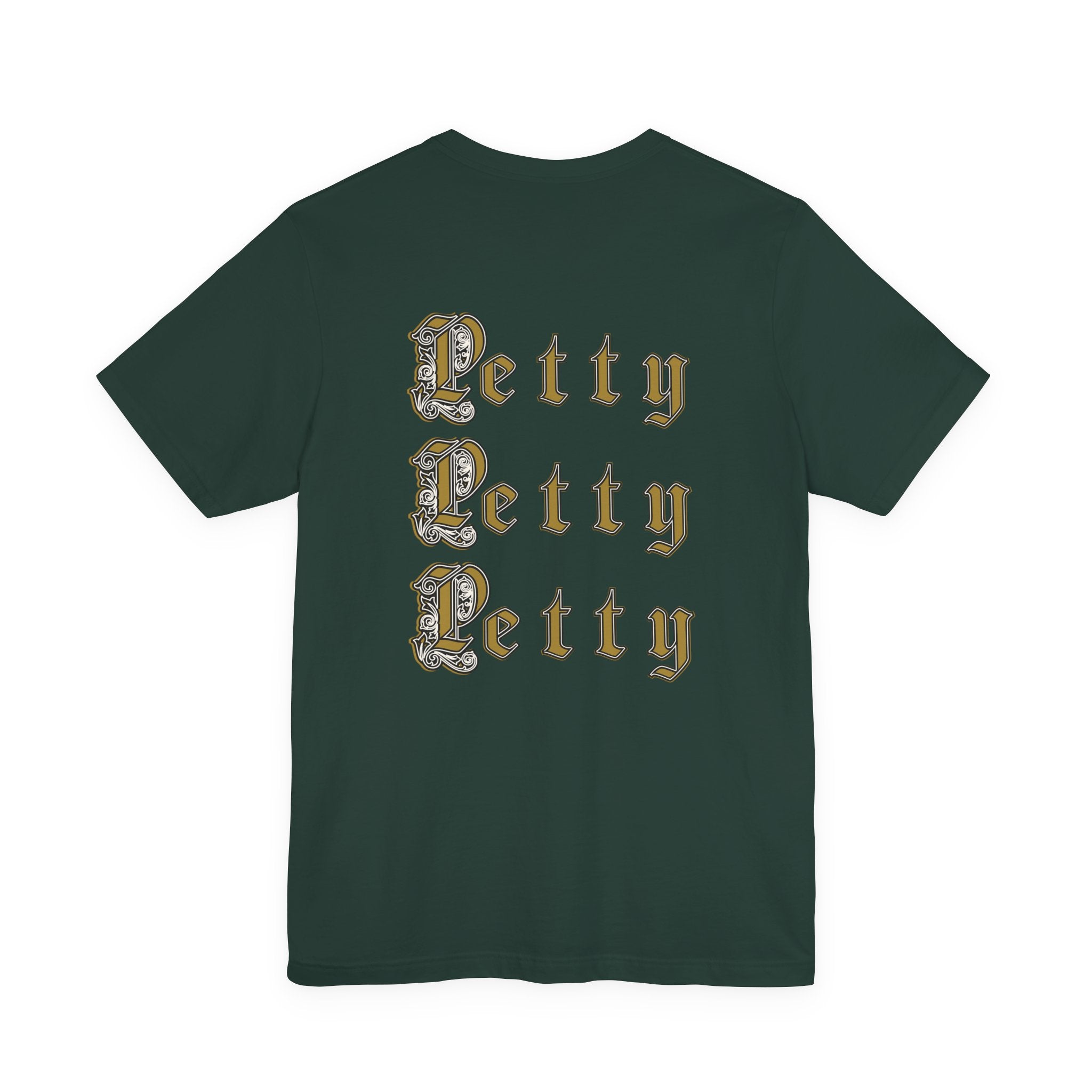 Pretty Pocket, Petty Personality Gothic T-Shirt | Dark Humor Graphic Tee | Unisex Alternative Streetwear