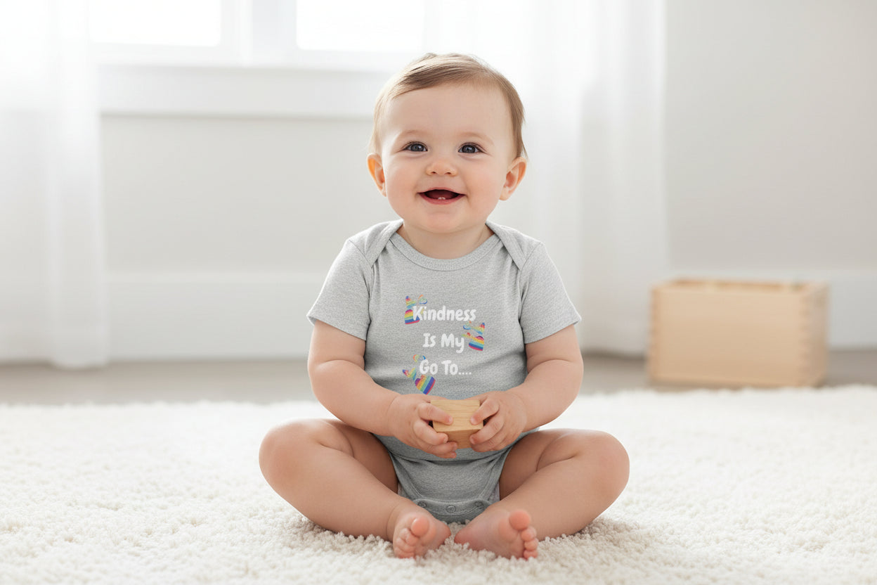 Infant Bodysuit — "Sweet Quote, Baby Energy" Loving Baby Onesie