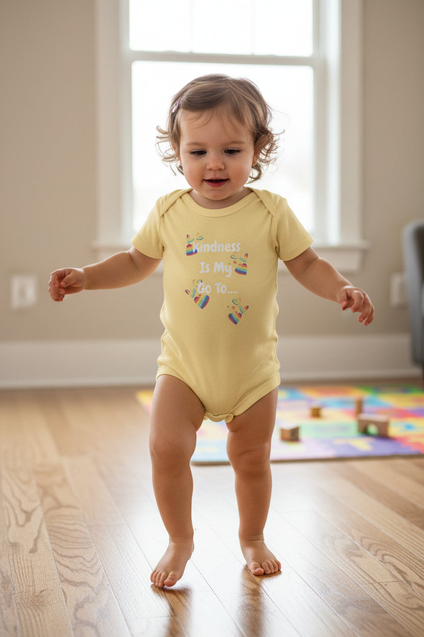 Infant Bodysuit — "Sweet Quote, Baby Energy" Loving Baby Onesie